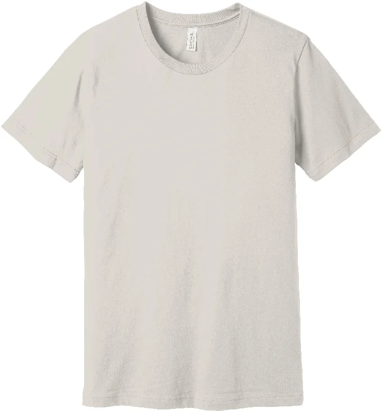 Soft and Casual Looks Modern Daywear BELLA+CANVAS Unisex Jersey Short Sleeve Tee - White Soft and Casual Looks Modern Daywear BELLA+CANVAS Unisex Jersey Short Sleeve Tee - White