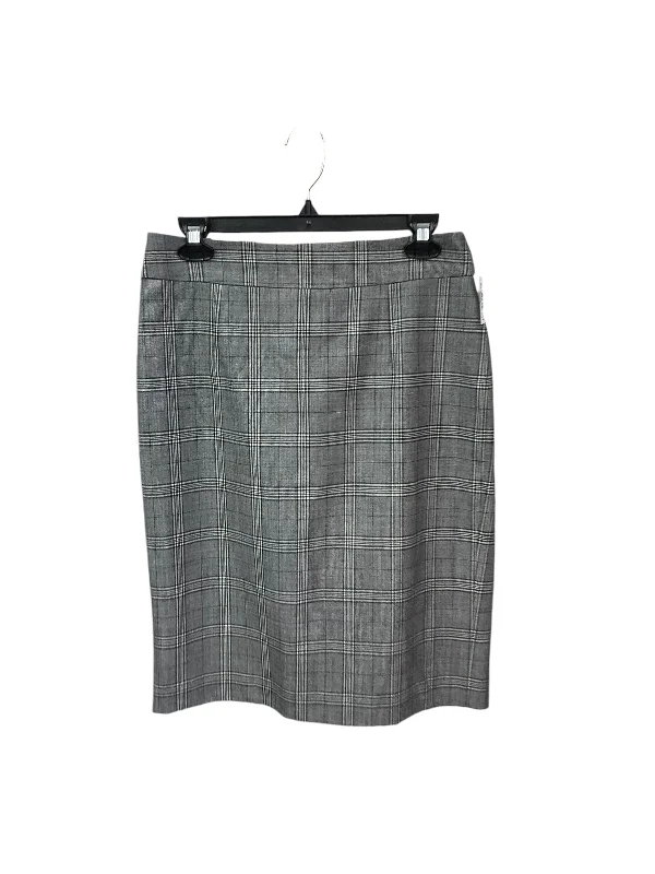 Practical Chic Wear Everyday Styles Skirt Midi By Banana Republic In Plaid Pattern, Size: S