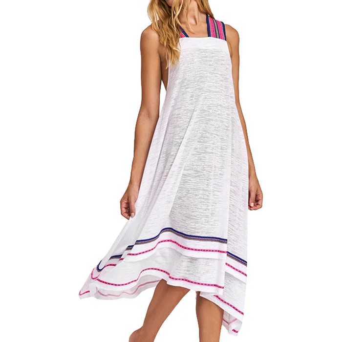 Street Comfortwear Practical Comfort Pitusa St Tropez Dress Cover Up - White