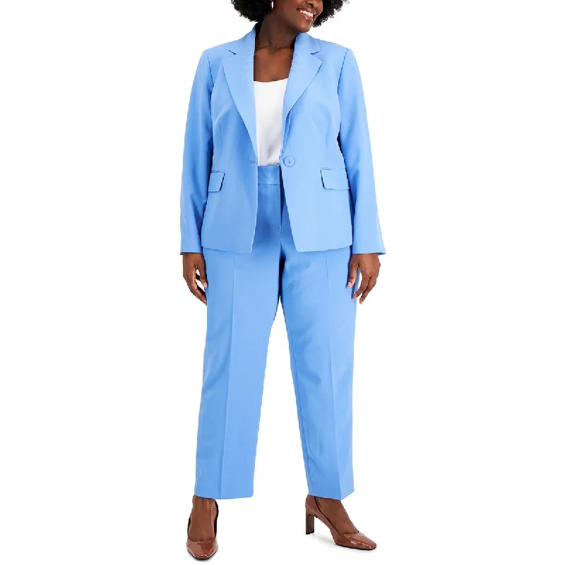 Affordable Outfits Affordable Layers Le Suit Womens Plus Knit Pintuck One-Button Blazer Affordable Outfits Affordable Layers Le Suit Womens Plus Knit Pintuck One-Button Blazer