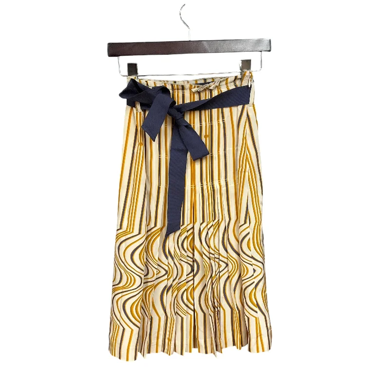 Relaxed Wear Fits Casual Wardrobe Skirt Midi By Tory Burch In Multi-colored, Size: Xs
