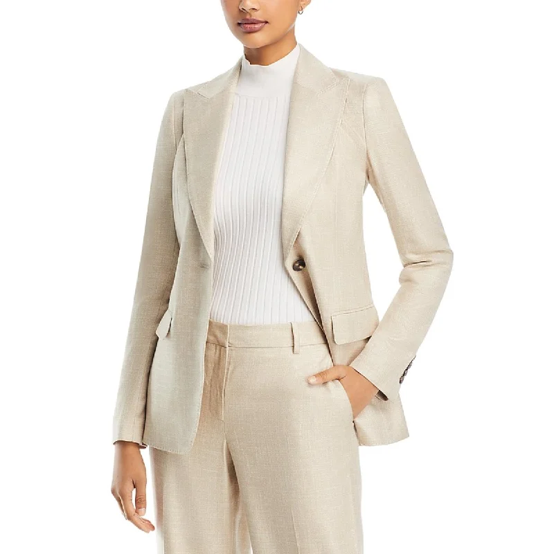 Budgeted Comfortable Wear Versatile Comfortwear Lafayette 148 New York Womens Suit Separate Business One-Button Blazer Budgeted Comfortable Wear Versatile Comfortwear Lafayette 148 New York Womens Suit Separate Business One-Button Blazer
