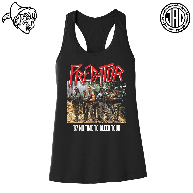 Comfortable Layered Styles Comfortable Fit 1987 No Time To Bleed Tour - Women's Racerback Tank