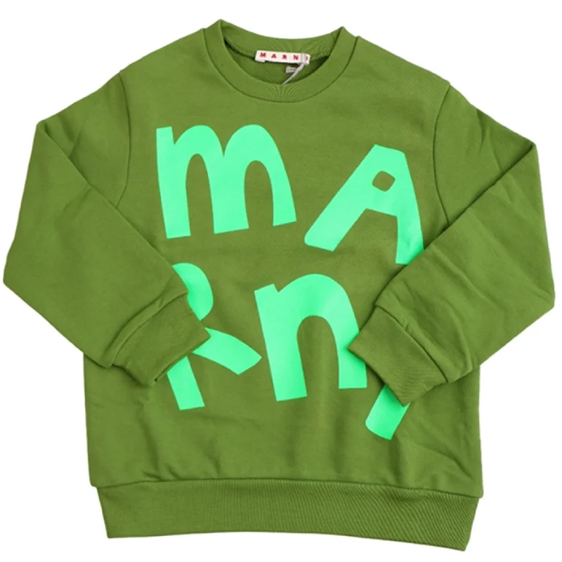 Practical Wear Pieces Soft Fashion Marni Calla Green Sweatshirt