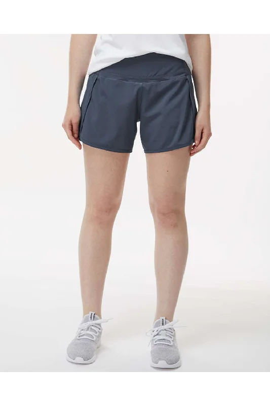 Affordable Outfits Affordable Comfort Boxercraft Womens Stretch Woven Lined Shorts - Castlerock Grey