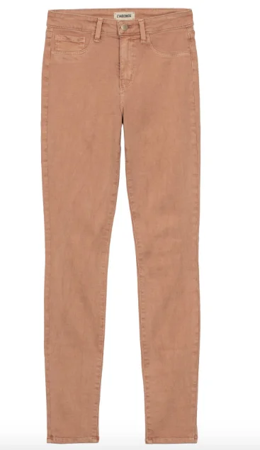 Comfy Clothing Choices Elegant Wear L'AGENCE marguerite h/r skinny