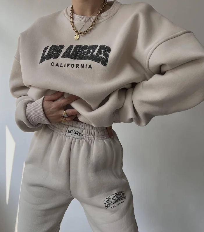 Casual Comfort Clothing Cozy Wardrobe Casual Fashion Long Sleeves Hoodies and Sports Pants
