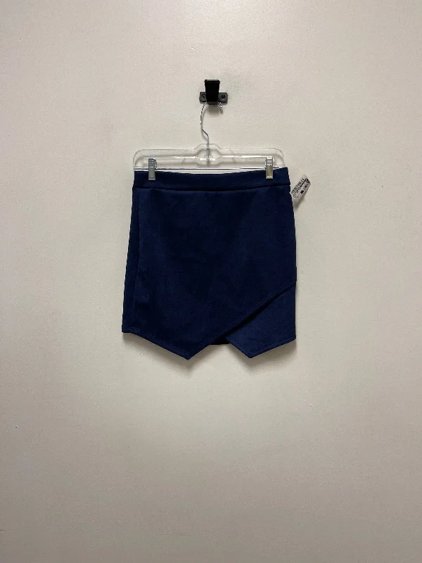 Skirt Mini & Short By Newbury Kustom In Blue, Size: M