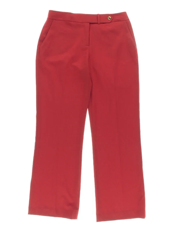 Modern Cozy Looks Relaxed Wardrobe Petites Womens Classit Fit Ankle Dress Pants