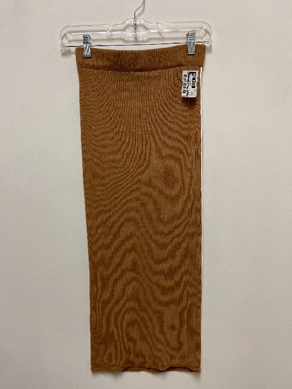 Cozy Outfits Wear Versatile Chic Skirt Maxi By Clothes Mentor In Tan, Size: 2