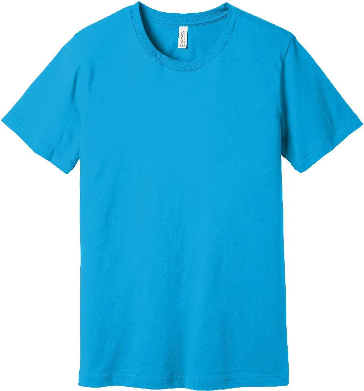 Simple Chic Wear Classy Comfortwear BELLA+CANVAS Unisex Jersey Short Sleeve Tee - Turquoise Simple Chic Wear Classy Comfortwear BELLA+CANVAS Unisex Jersey Short Sleeve Tee - Turquoise