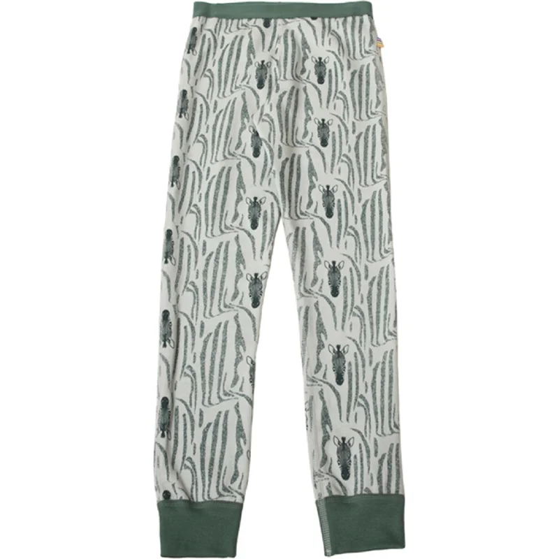 Cozy Wearable Styles Comfort-driven Style Joha Wool/Cotton Green AOP Leggings