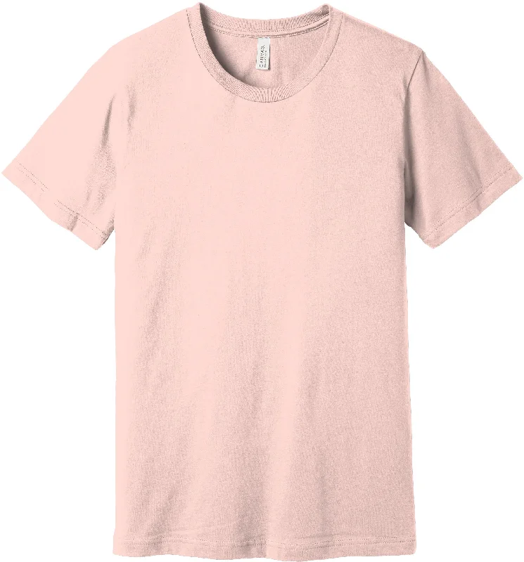 Cozy Wearable Styles Versatile Styles BELLA+CANVAS Unisex Jersey Short Sleeve Tee - Soft Pink Cozy Wearable Styles Versatile Styles BELLA+CANVAS Unisex Jersey Short Sleeve Tee - Soft Pink