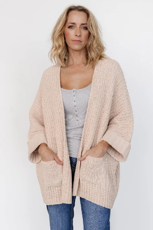 Relaxed Textiles Casual Comfort Cybele Oversized Cardigan | Natural