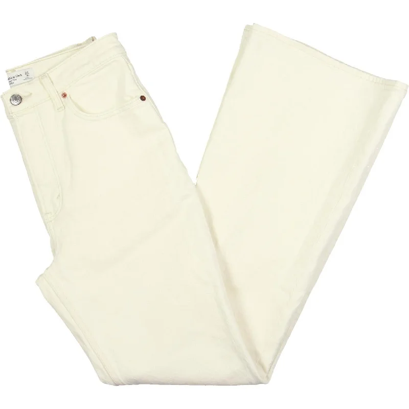 Simple Fashion Layers Practical Chic Womens High Rise Vintage Flared Jeans
