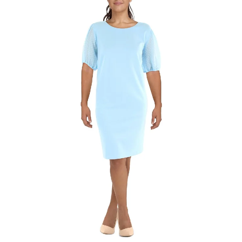 Simple Fashion Layers Classy Comfortwear Maree Pour Toi Womens Plus Crewneck Midi Maxi Dress