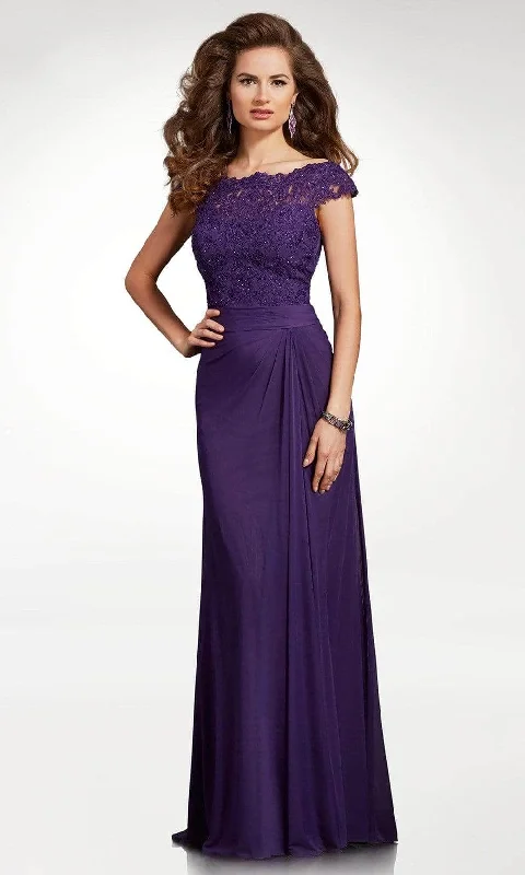 Soft Layers Clothing Practical Fashion Clarisse - Cap Sleeve Sheath Formal Dress M6531 Soft Layers Clothing Practical Fashion Clarisse - Cap Sleeve Sheath Formal Dress M6531