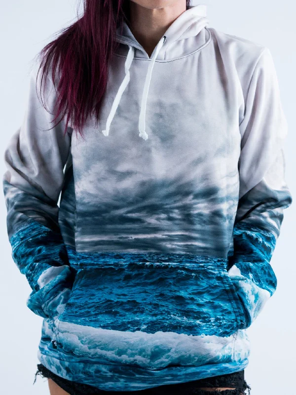 Street Comfortwear Cool Layers Stormy Ocean Unisex Hoodie