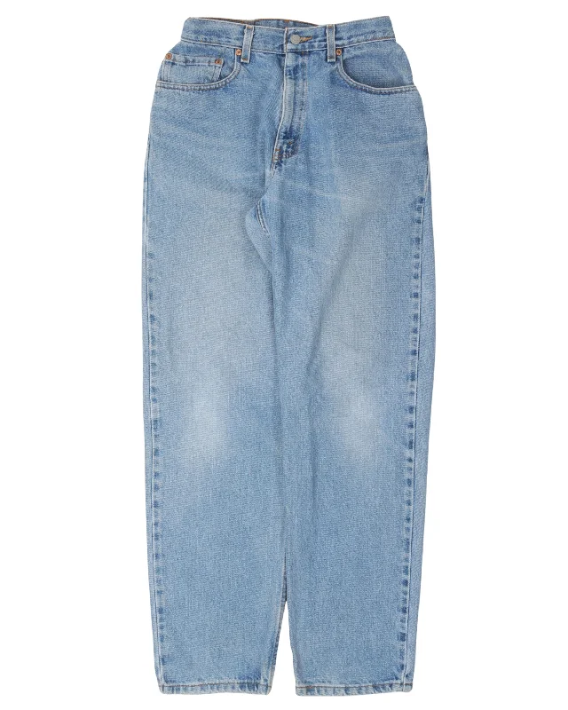 Effortless Fashionwear Simple Comfortwear Levi's 550 Jeans