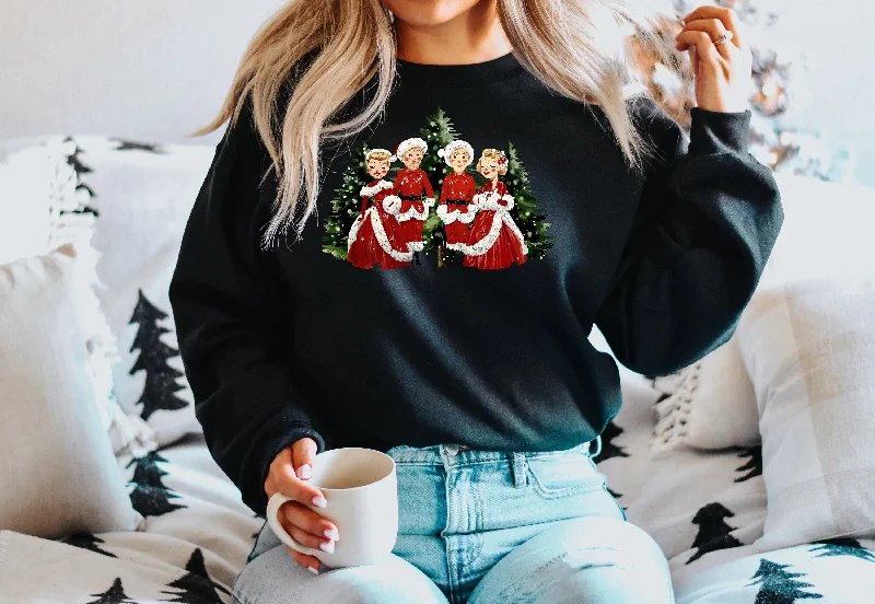 Simple Fashion Styles Relaxed Fits White Movie Song Girl Gifts Women Christmas Hoodie