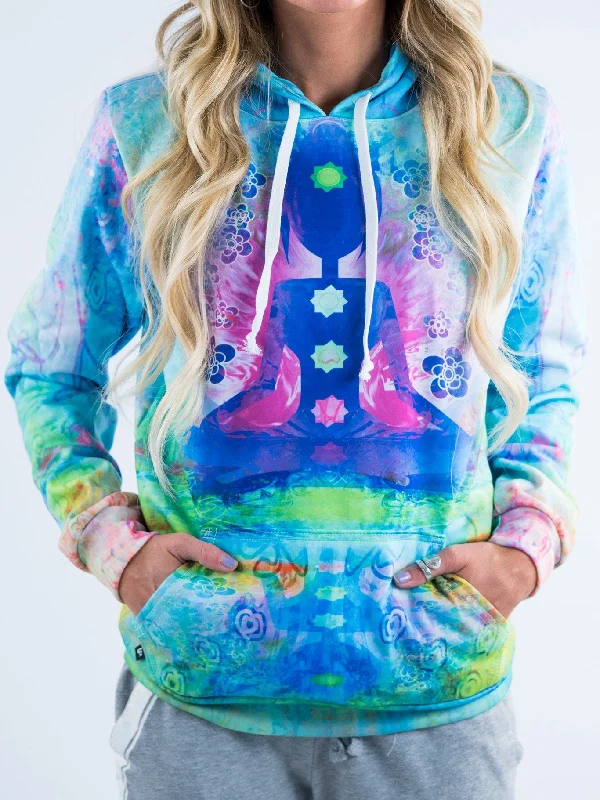 Chic Comforts Pieces Classy Outfits Pastel Chakra Unisex Hoodie