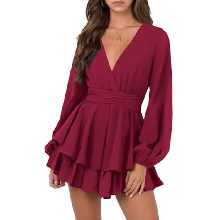 Comfortable Apparel Chic Wear Dance The Night Away Satin Dress - Red - FINAL SALE