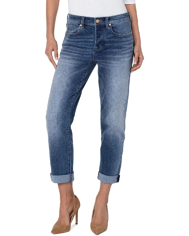 Simple Stylish Wear Practical Layers Liverpool The Keeper Boyfriend Rolled Cuff Jean Hartwell