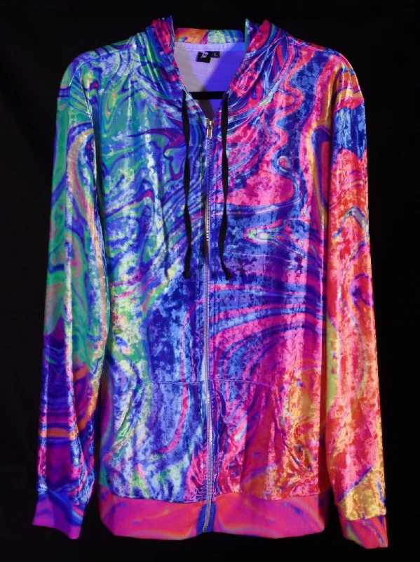 Simple Stylish Wear Soft Comfortwear Neon Nuclear Unisex Hoodie