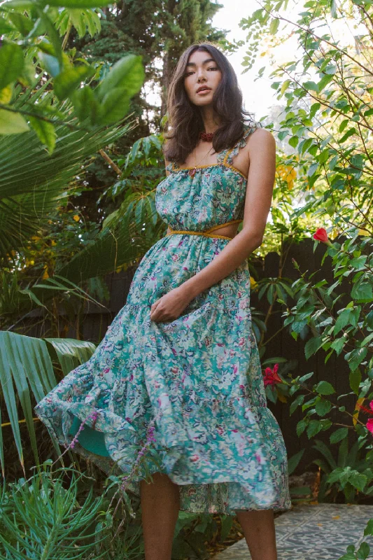 Affordable Smart Styles Everyday Style Botanical Paradise Dress