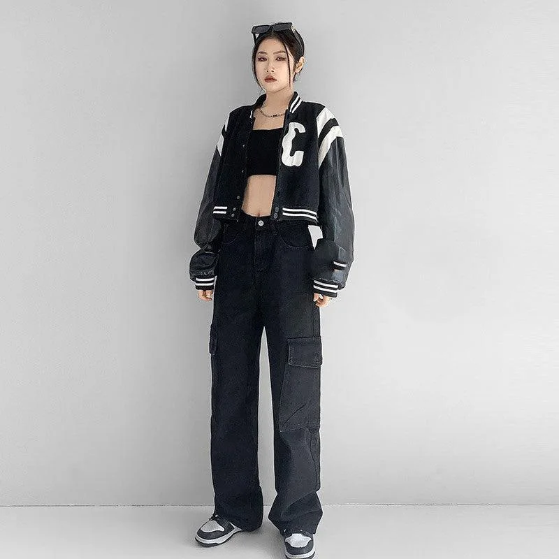 Modern Daywear Smart Comfort Digital Printing Women's Breathable And Comfortable Straight-leg Pants