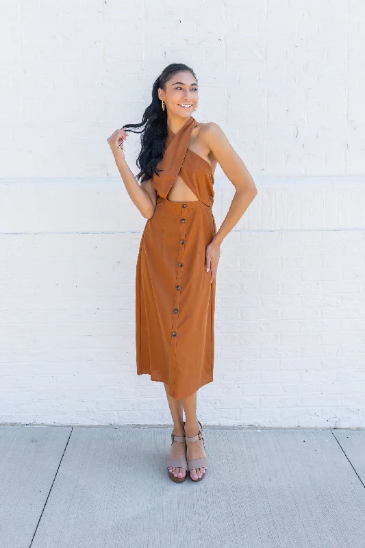 Everyday Wardrobe Essentials Affordable Outfits HARPER MIDI DRESS