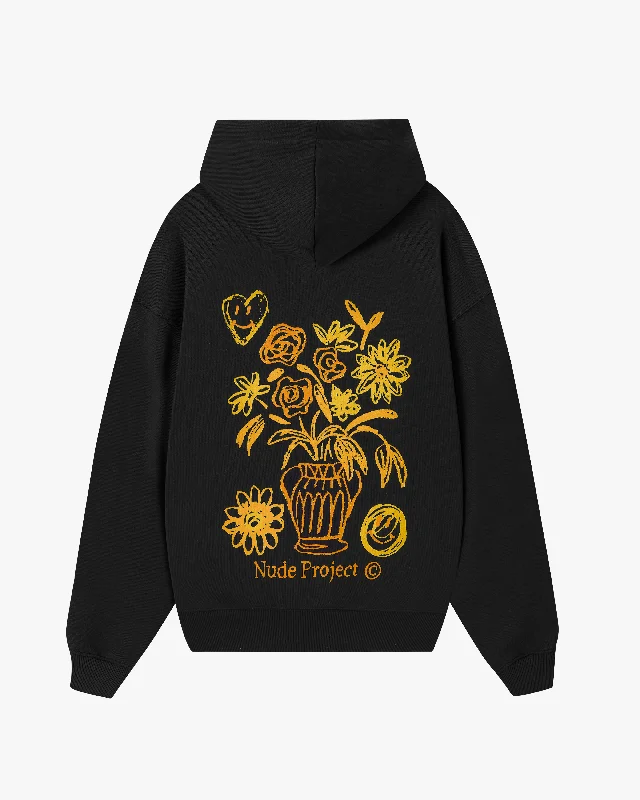 Trendy Cozy Apparel Stylish Outfits JARRON HOODIE BLACK