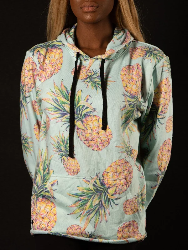 Comfortable Fashion Choices Cozy Essentials Pastel Pineapple Unisex Hoodie