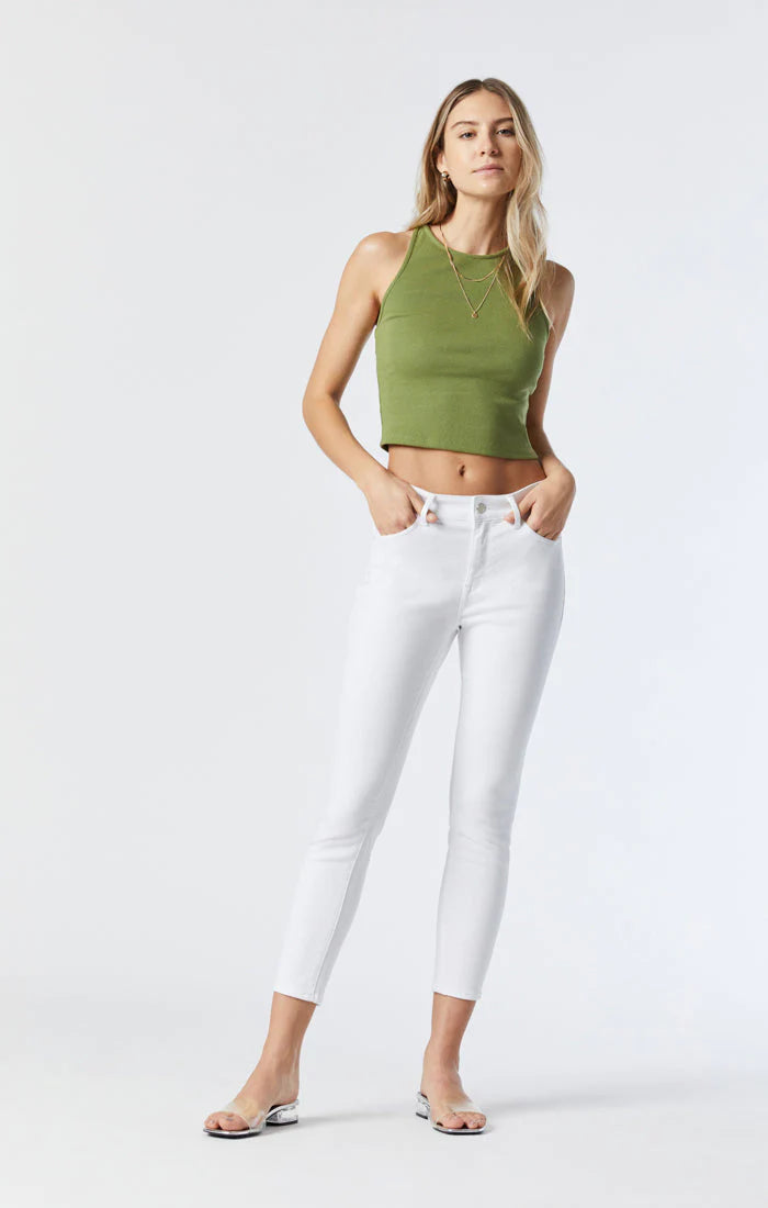 Relaxed Textiles Comfortable Apparel Mavi Tess High Rise Jeans Double White Supersoft Relaxed Textiles Comfortable Apparel Mavi Tess High Rise Jeans Double White Supersoft
