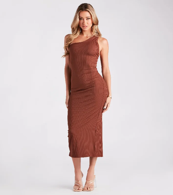 Casual Style Fits Day-to-day Fashion Flirt With Confidence Strappy Back Midi Dress