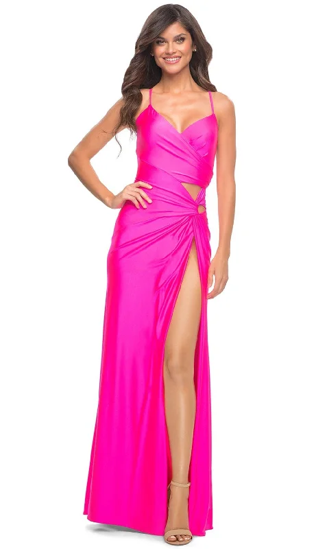Comfy Daily Outfits Comfortable Daywear La Femme 30667 - Fitted Cut Out Evening Dress Comfy Daily Outfits Comfortable Daywear La Femme 30667 - Fitted Cut Out Evening Dress