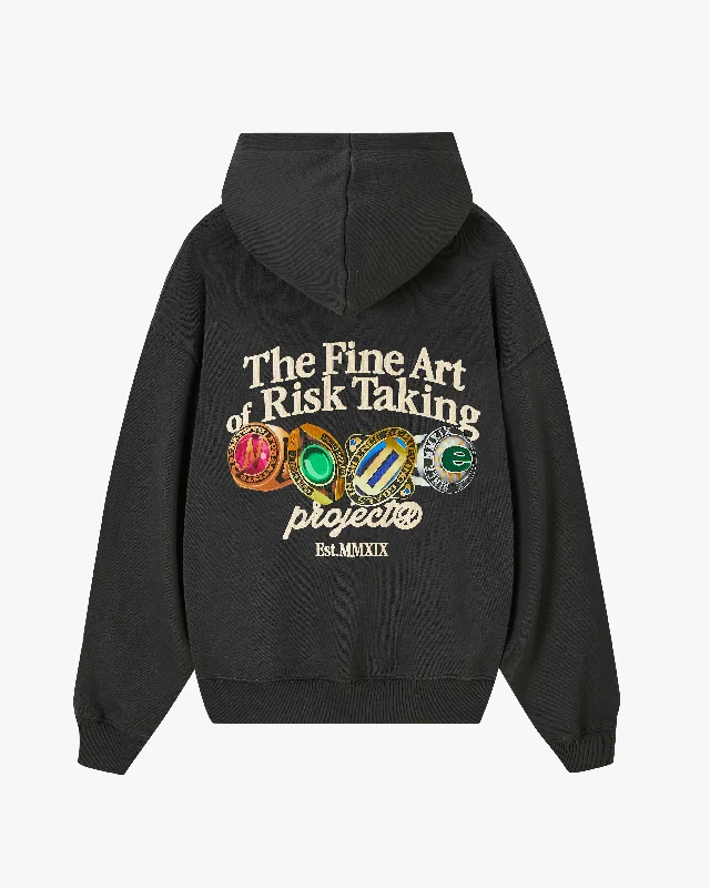 Comfortable Apparel Modern Comfort FINE ART HOODIE ASH