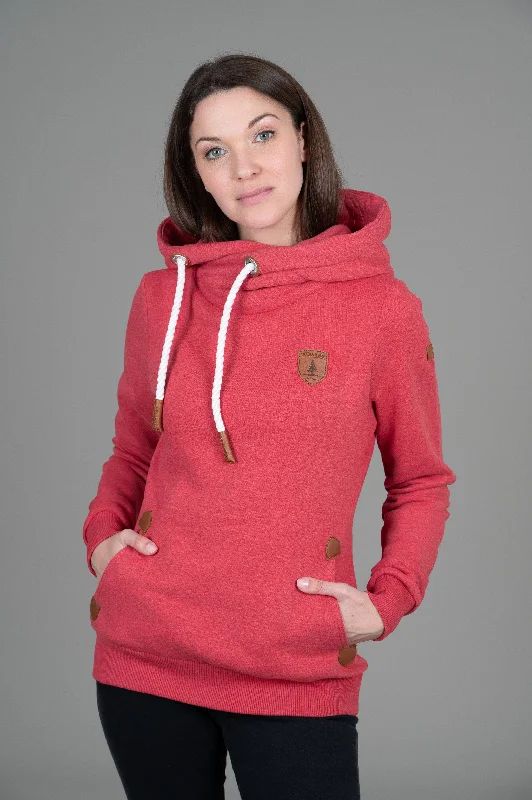 Street Comfort Clothing Street Chic Artemis Flame Red Hoodie