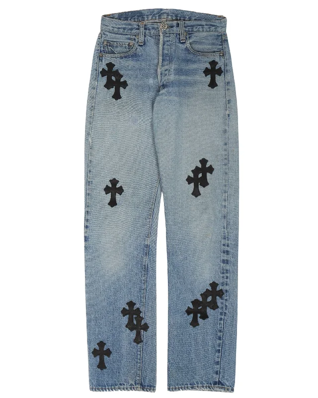 Cozy Looks Soft Look Levi's Cross Patch Jeans
