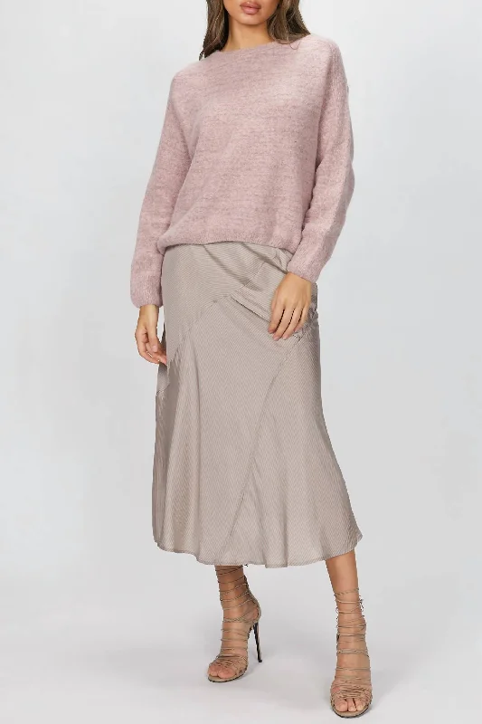 Practical Chic Wear Affordable Layers Rebel Sweater In Powder