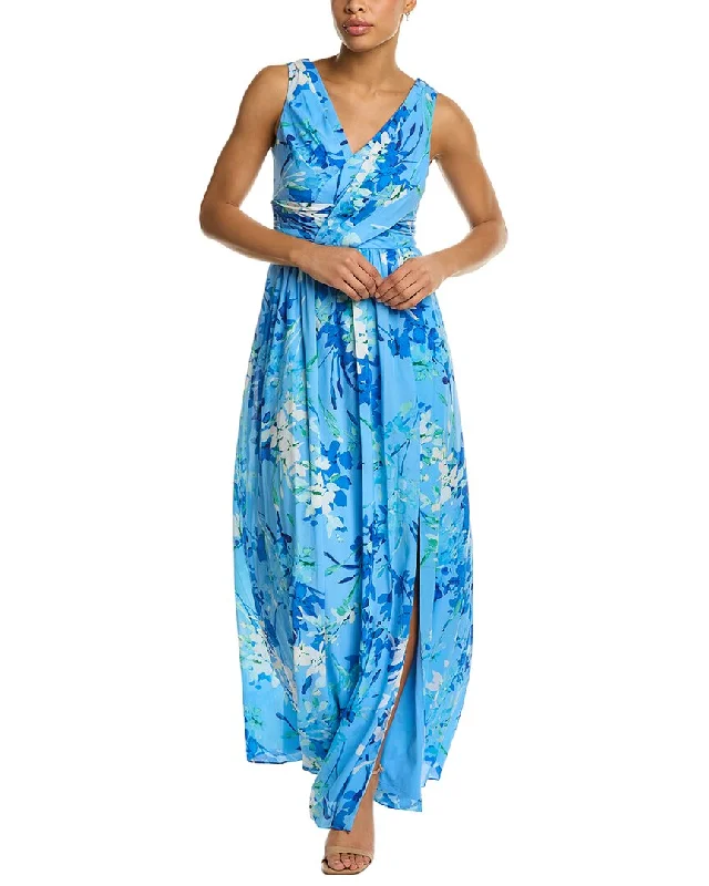Comfortable Textiles Wear Relaxed Dressing Adrianna Papell Chiffon Maxi Dress