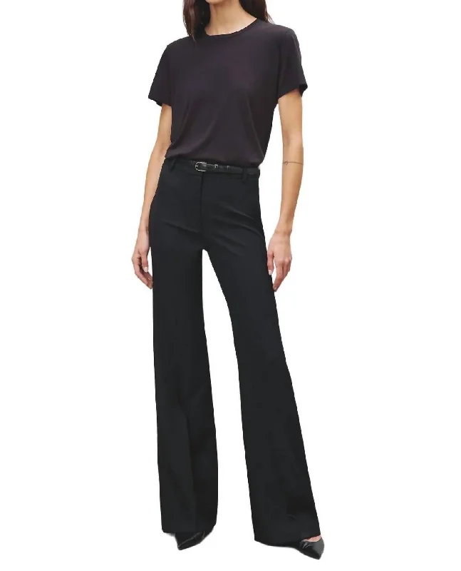 Arielle High-Rise Pant In Black