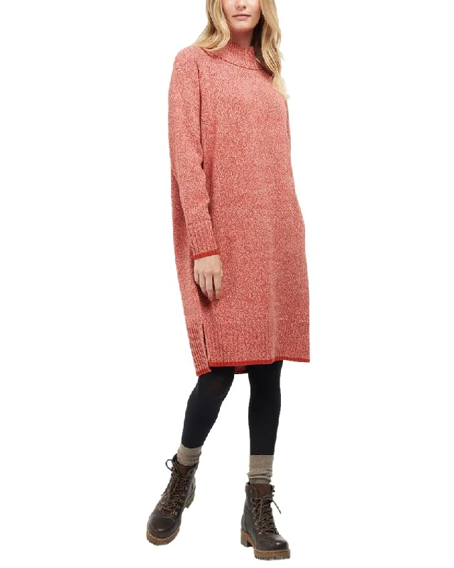 Modern Cozy Looks Casual Layers Barbour Castanesa Dress