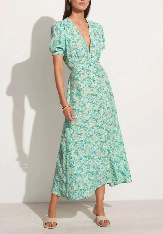 Versatile Outfits Day-to-day Fashion Bellavista Midi Dress in Varenna Floral Print
