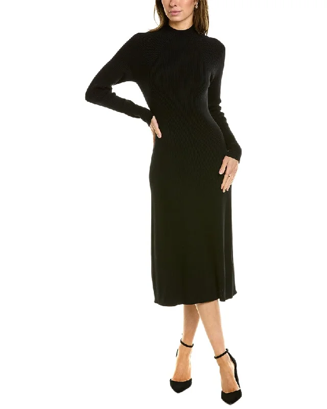 Relaxed Wear Fits Casual Looks Boden Ribbed Knit Midi Dress