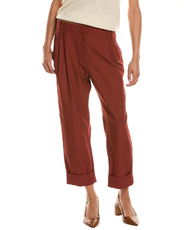 Brunello Cucinelli Wool-Blend Pant