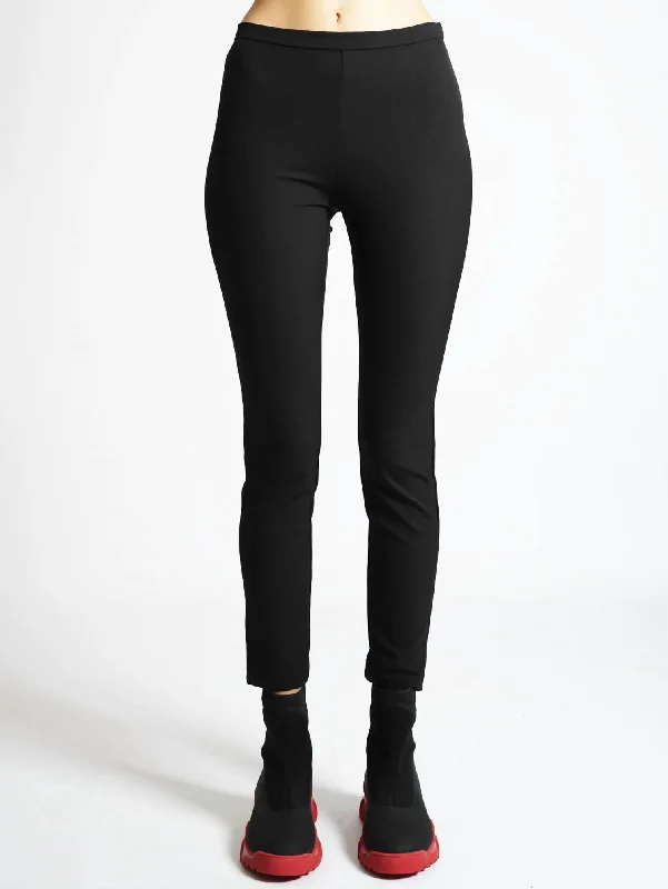Effortless Wear Fits Modern Comfort Brusco Pantalone Tecnico Pants In Black