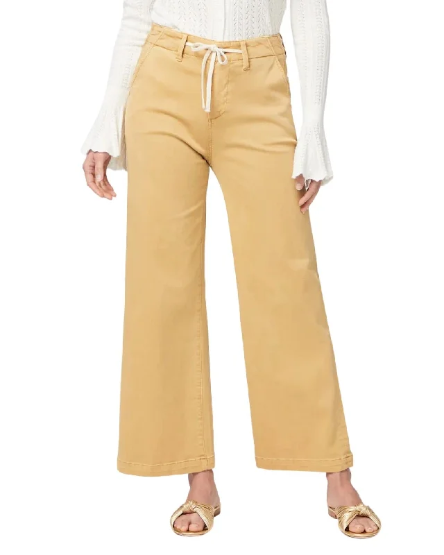 Cozy Fit Outfits Sleek Comfort Carly Pant In Vintage Golden Glow