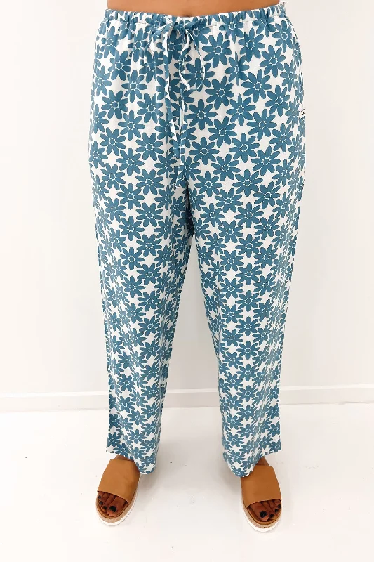 Soft Apparel Pieces Comfy Styling Daisy Holiday Pant Ash Blue