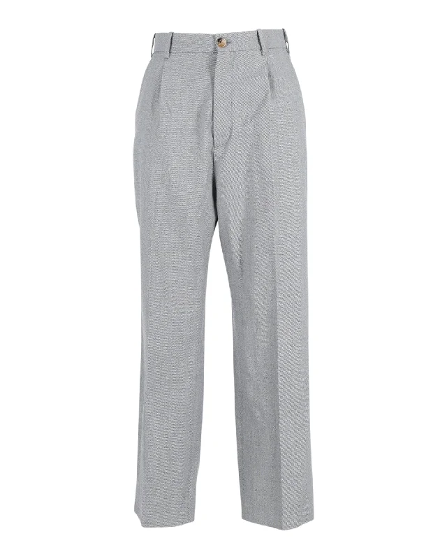 Cozy Wearable Styles Affordable Outfits Gucci Tailored Trousers in Grey Laine